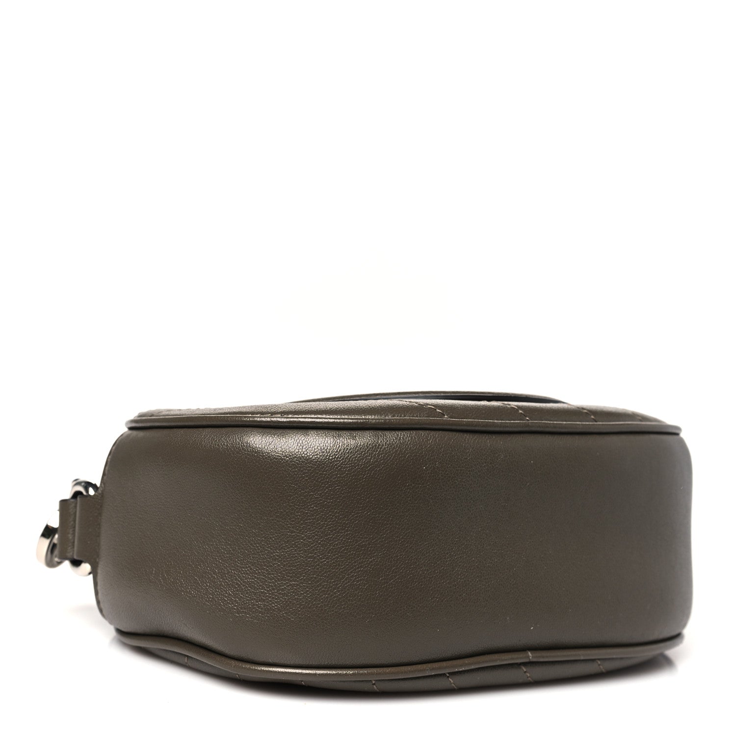Gucci Sakai Be Green Calfskin Diagonal Stitched Mini Blondie Shoulder Bag Craclet Brown 4 of 10