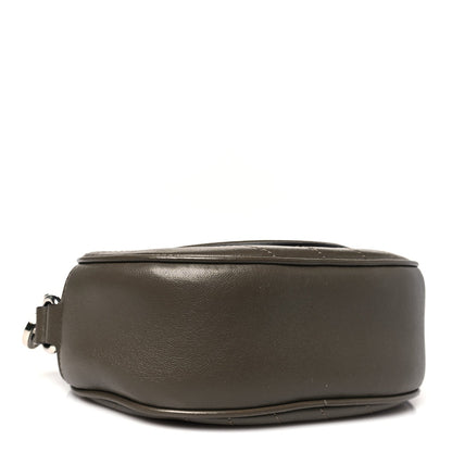 Gucci Sakai Be Green Calfskin Diagonal Stitched Mini Blondie Shoulder Bag Craclet Brown 4 of 10