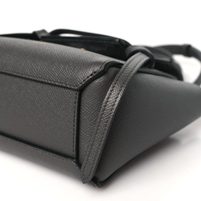 Celine Grained Calfskin Pico Belt Bag Grey 10 of 10