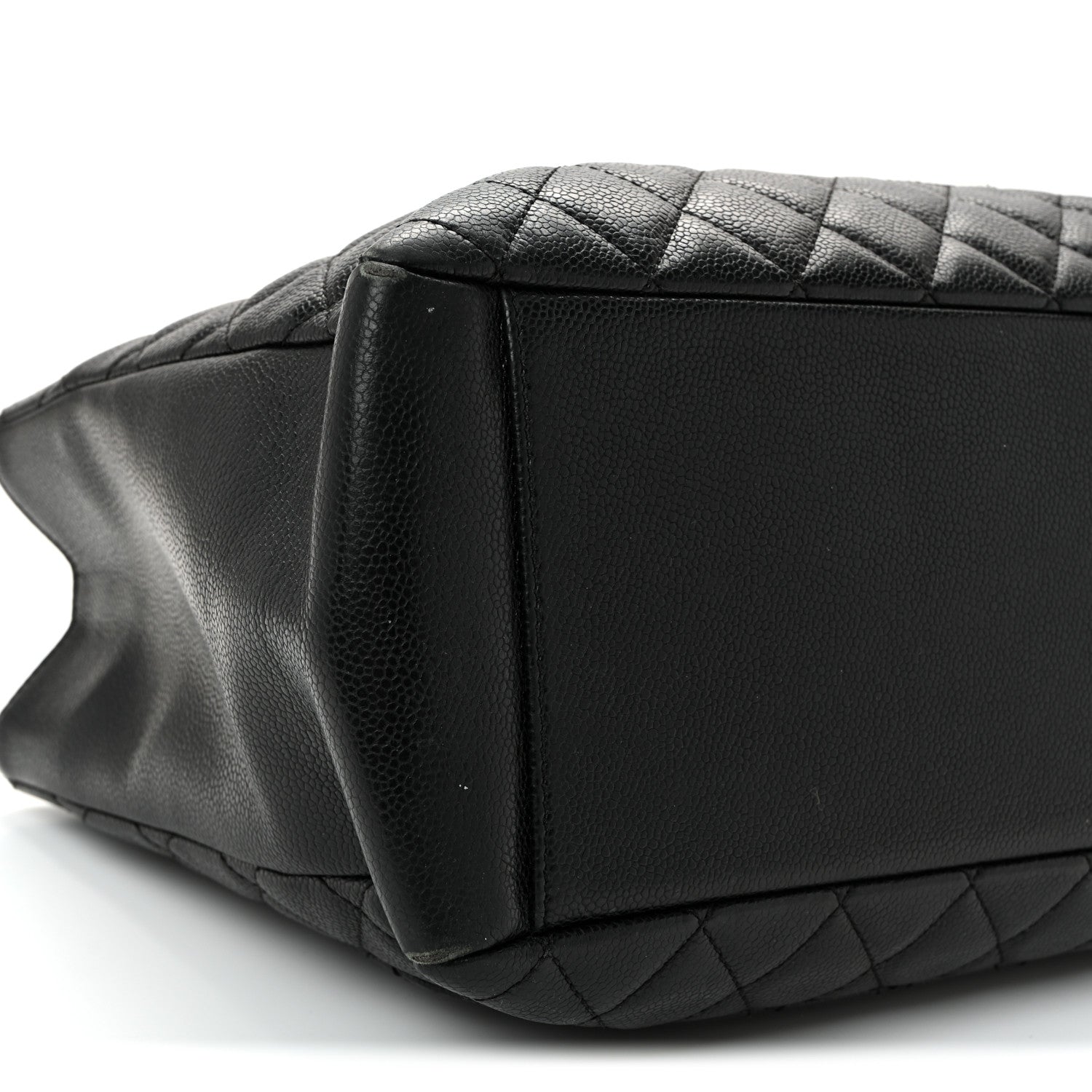 Chanel Caviar Quilted Grand Shopping Tote GST Black 10 of 13