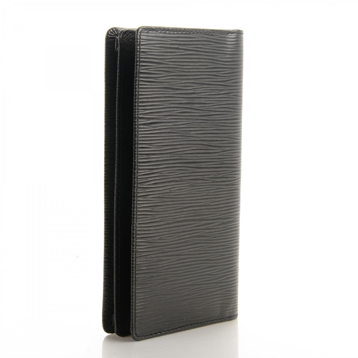Epi Checkbook Organizer Wallet Black