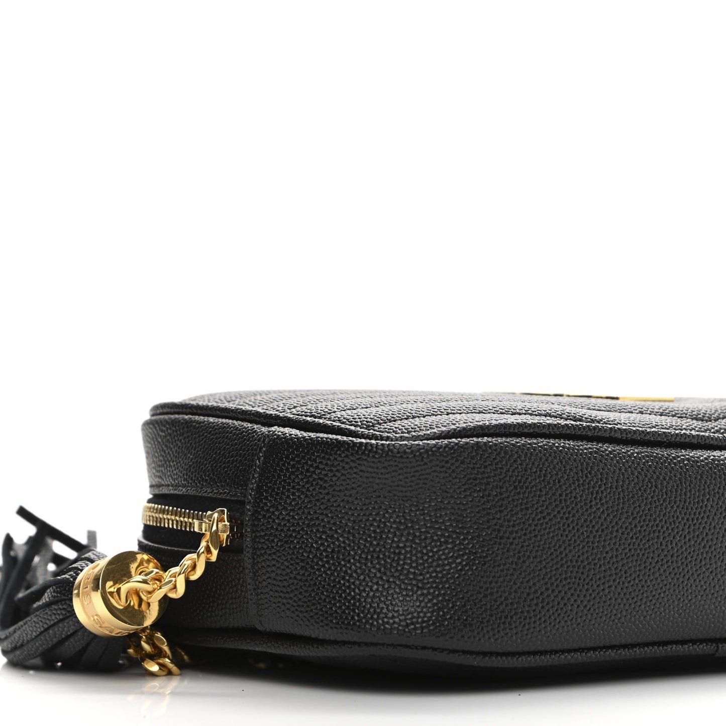 Grain De Poudre Matelasse Monogram Mini Lou Camera Bag Black