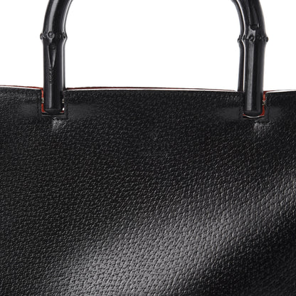 Gucci Cinghiale Bamboo Tote Black 10 of 10