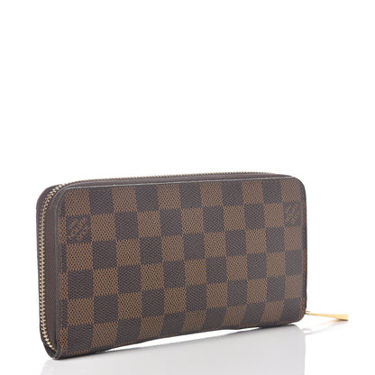 Louis Vuitton Damier Ebene Zippy Wallet 2 of 5