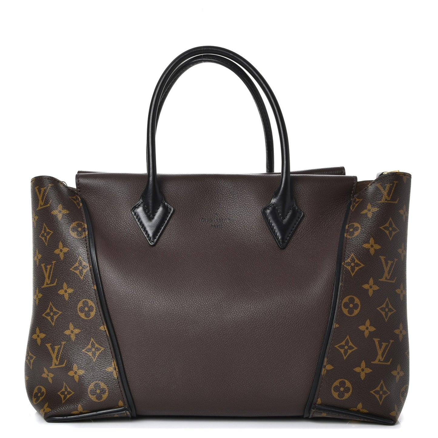 Veau Cachemire Monogram Tote W PM Chocolate