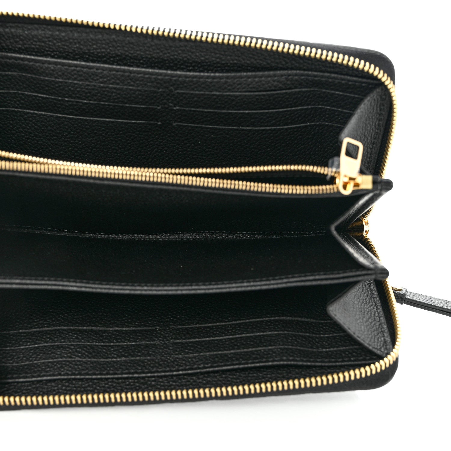 Louis Vuitton Empreinte Zippy Wallet Black 5 of 7
