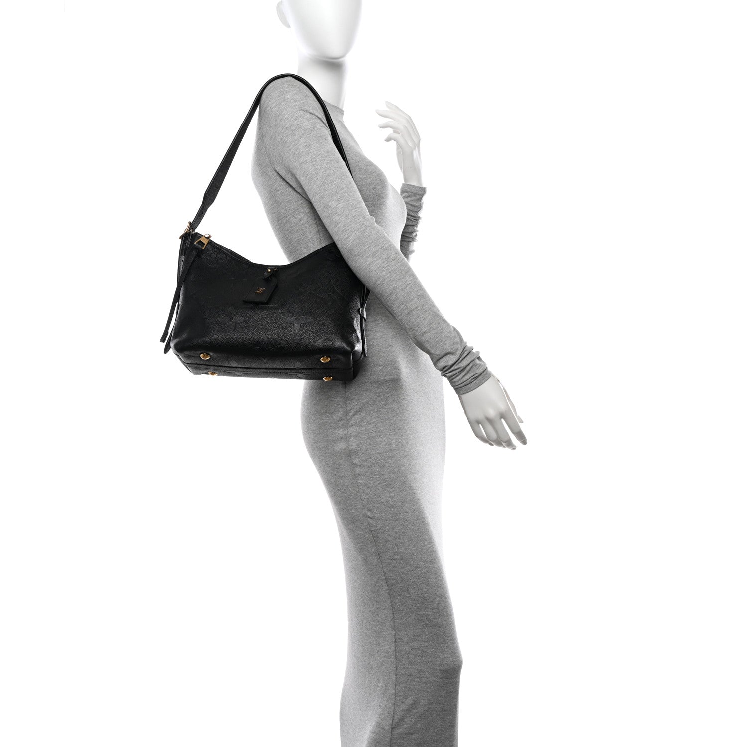 Louis Vuitton Empreinte Carryall PM Black 2 of 13