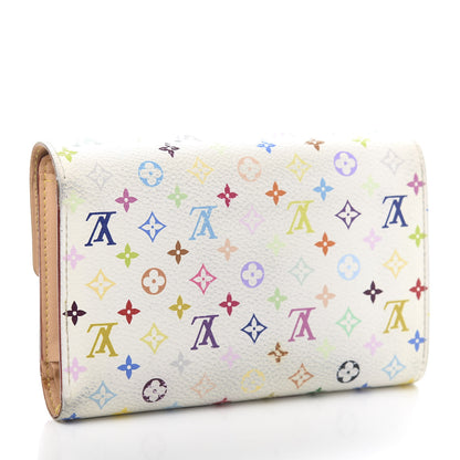 Louis Vuitton Monogram Multicolor Alexandra Wallet White 3 of 13