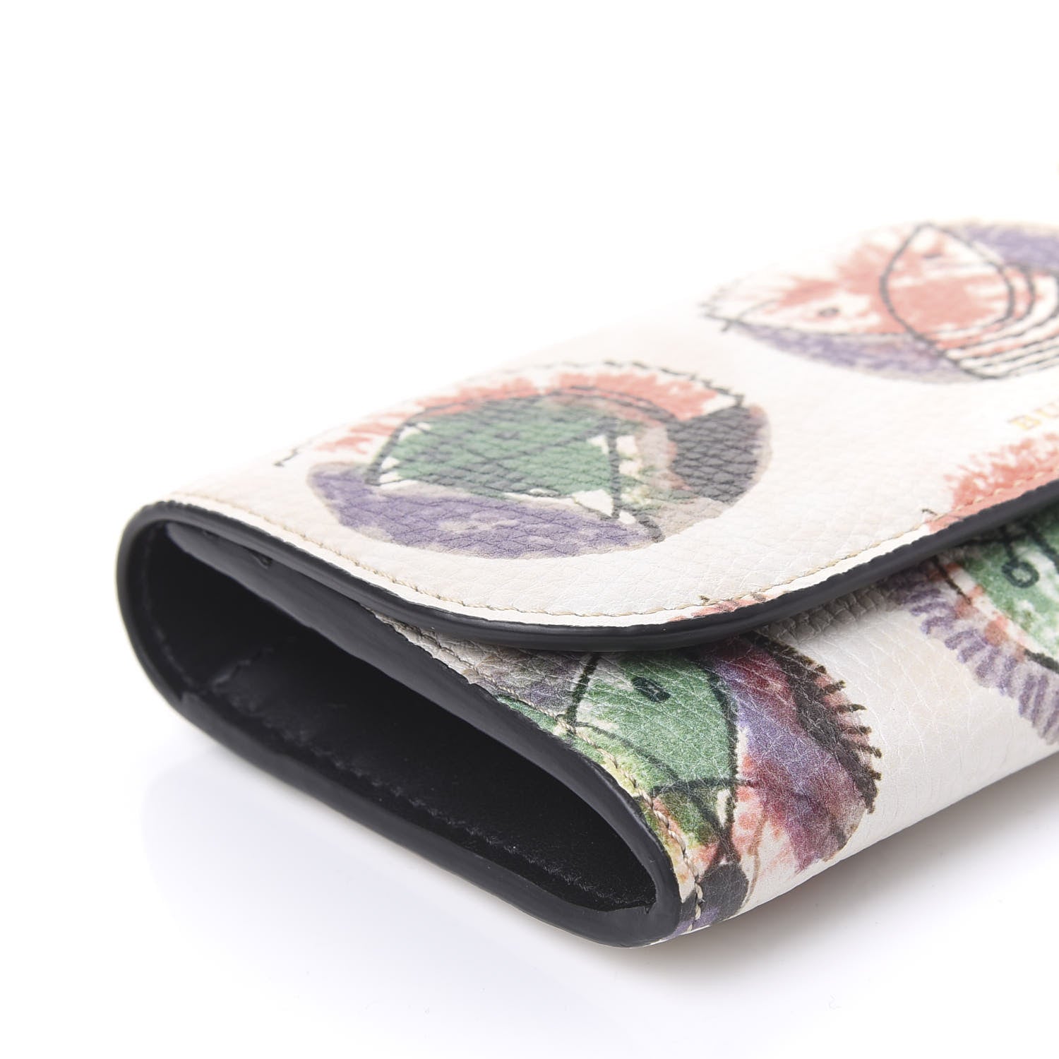 Burberry Calfskin Pallas Head Motif Print Continental Wallet Multicolor 5 of 8