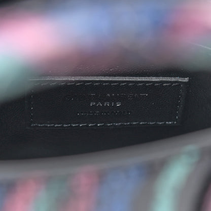 Saint Laurent Snakeskin Curvy Stripe Nano Sac De Jour Multicolor 6 of 23