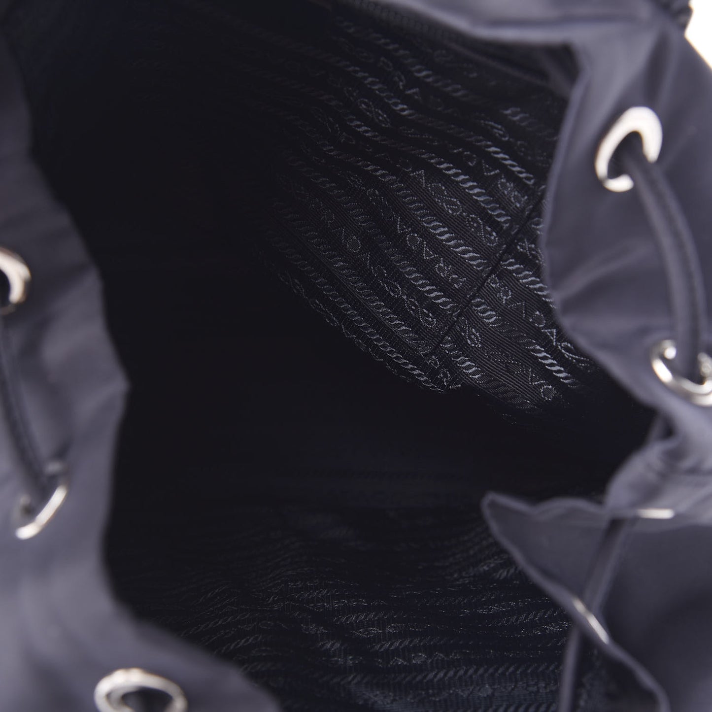Nylon Vela Large Backpack Bluette