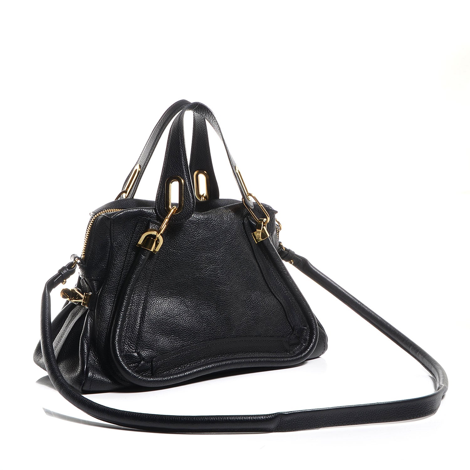 Chloe Calfskin Medium Paraty Black 3 of 9