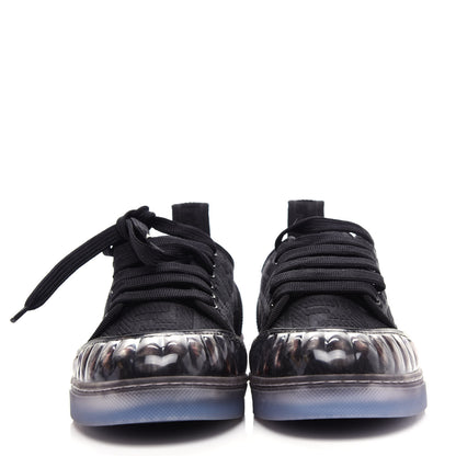 Fendi Corda FF Promenade Low Top Sneakers 37.5 Black 2 of 10