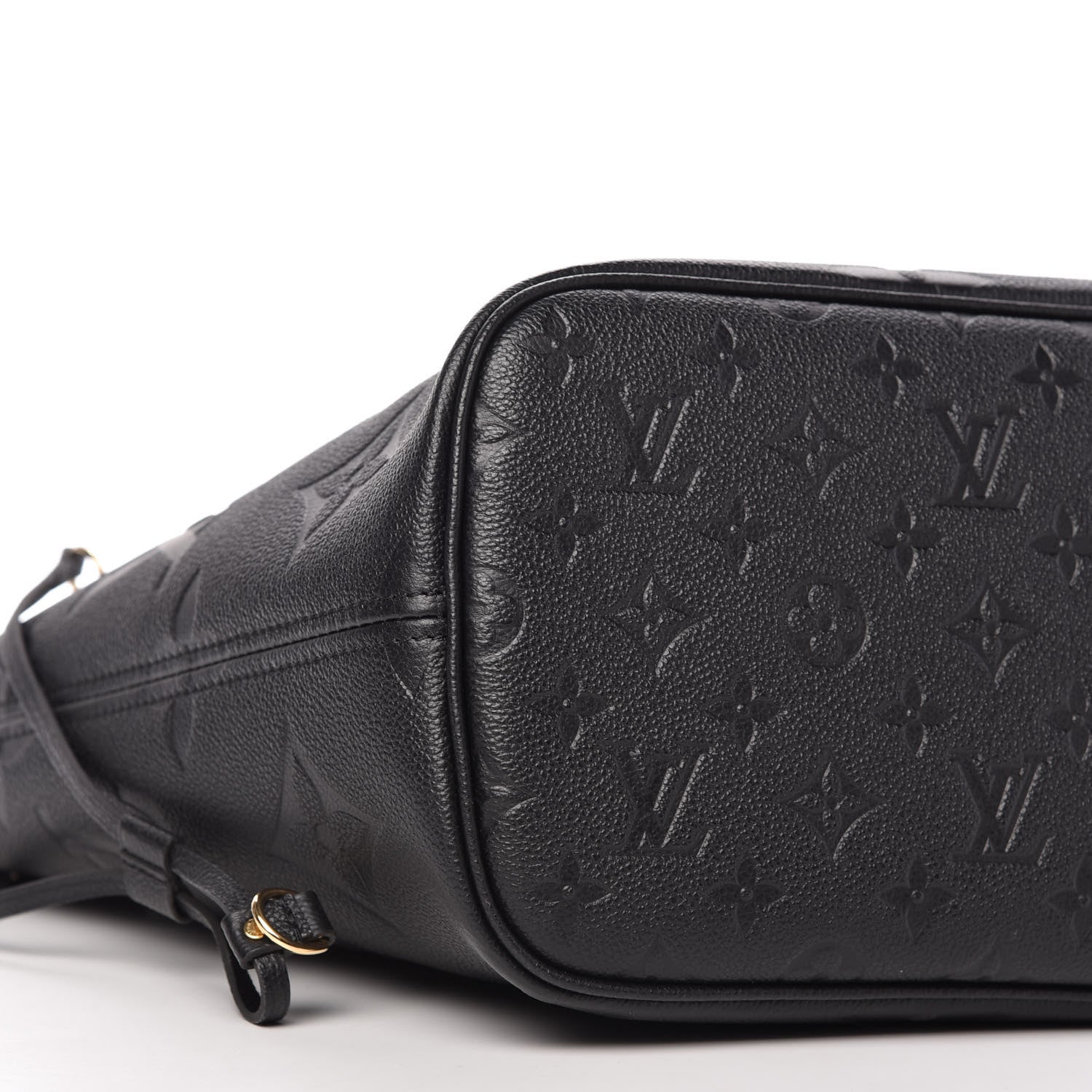 Louis Vuitton Empreinte Monogram Giant Neverfull MM Black 6 of 10