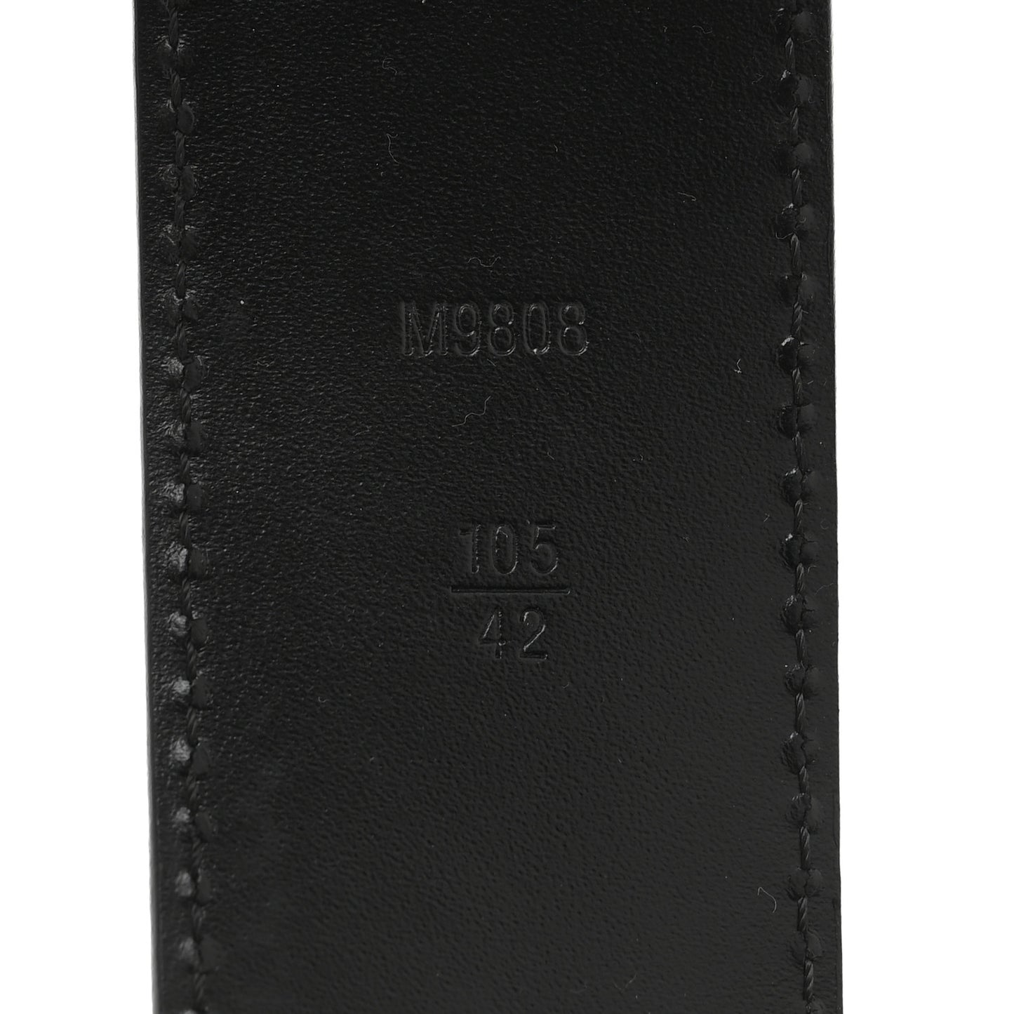 Damier Graphite 40mm LV Initiales Belt 105 42