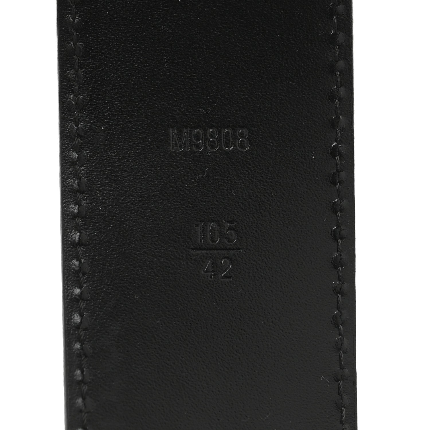 Louis Vuitton Damier Graphite 40mm LV Initiales Belt 105 42 6 of 7