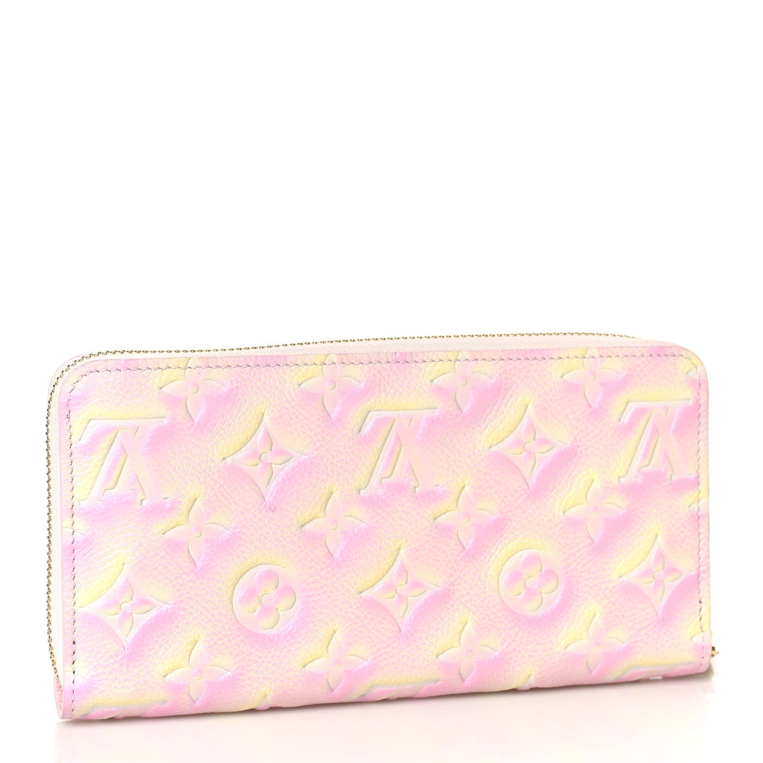 Louis Vuitton Empreinte Monogram Summer Stardust Zippy Wallet Pink 3 of 8