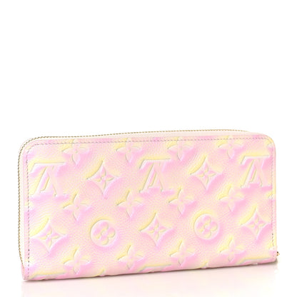 Louis Vuitton Empreinte Monogram Summer Stardust Zippy Wallet Pink 3 of 8