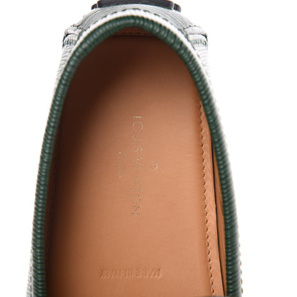 Louis Vuitton Epi Mens Hockenheim Moccasin Loafers 6.5 Borneo 6 of 9