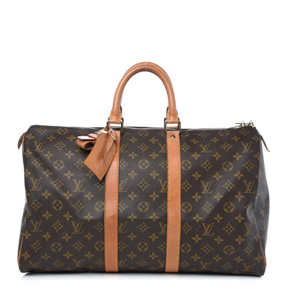 Louis Vuitton Monogram Keepall 45 1 of 14