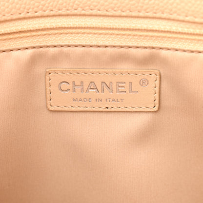 Chanel Caviar Quilted Grand Shopping Tote GST Beige Clair 6 of 12