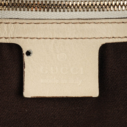 Gucci Monogram Large Studded Hobo Off White 6 of 7