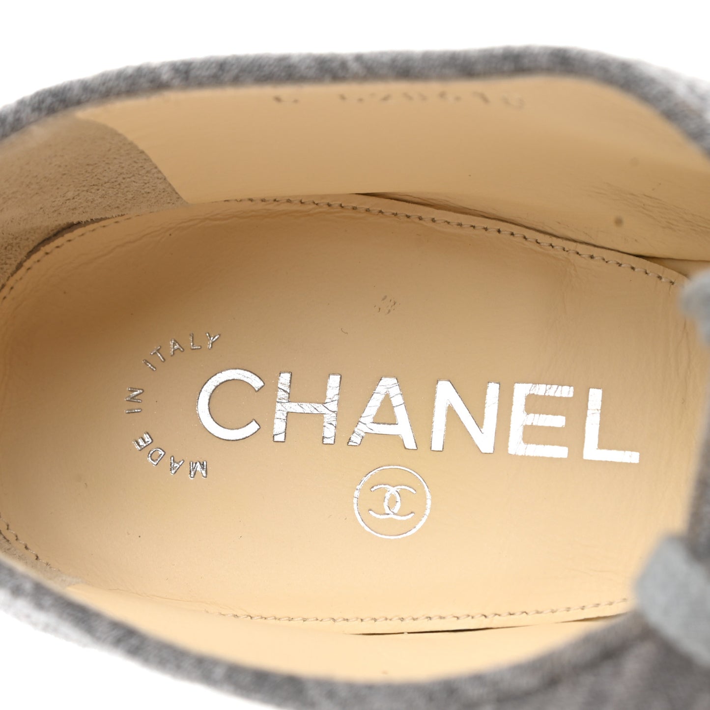 Cap Toe CC Lace Up 38.5 Grey