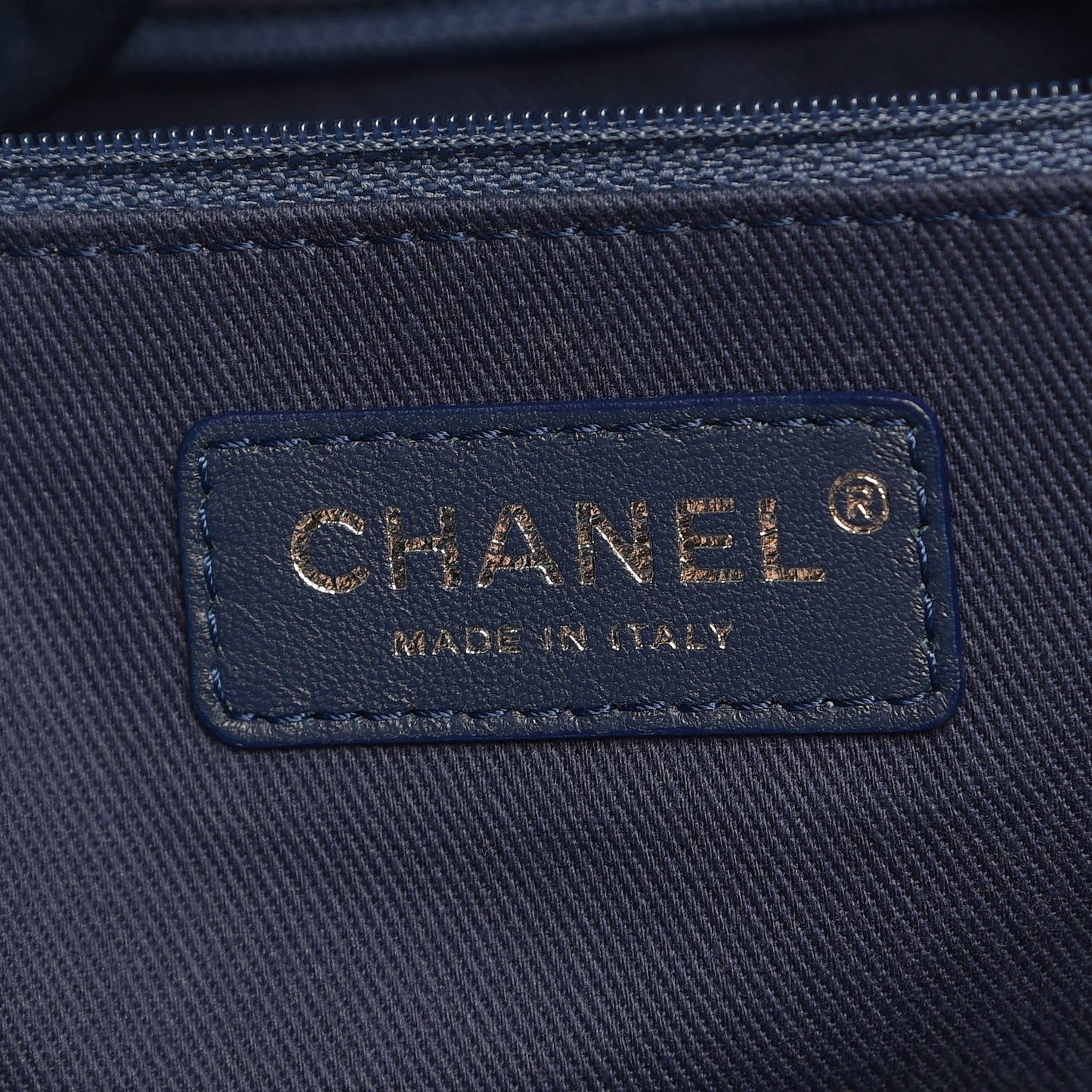 Canvas Extra Large Deauville Tote Blue