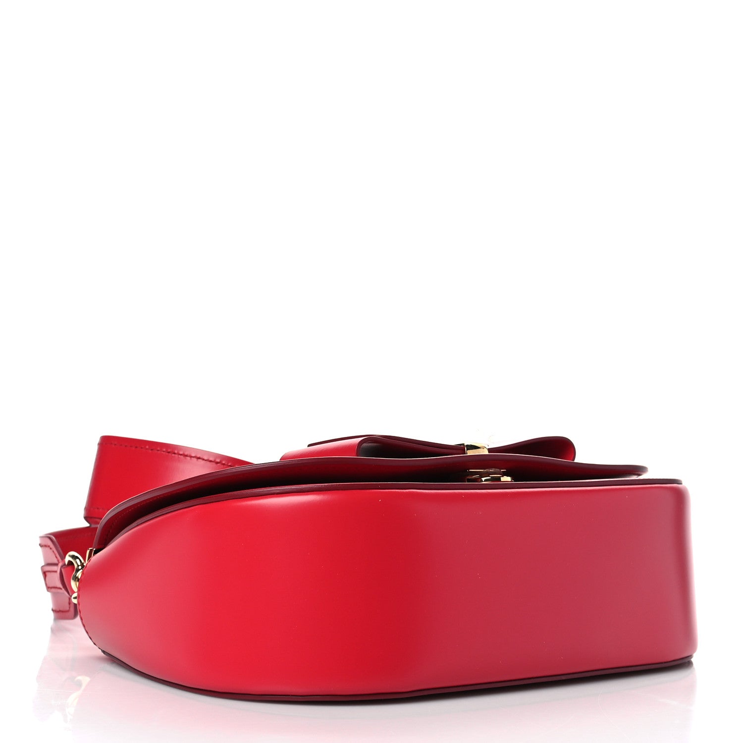 Salvatore Ferragamo Calfskin Anna Shoulder Bag Pamplona 3 of 10