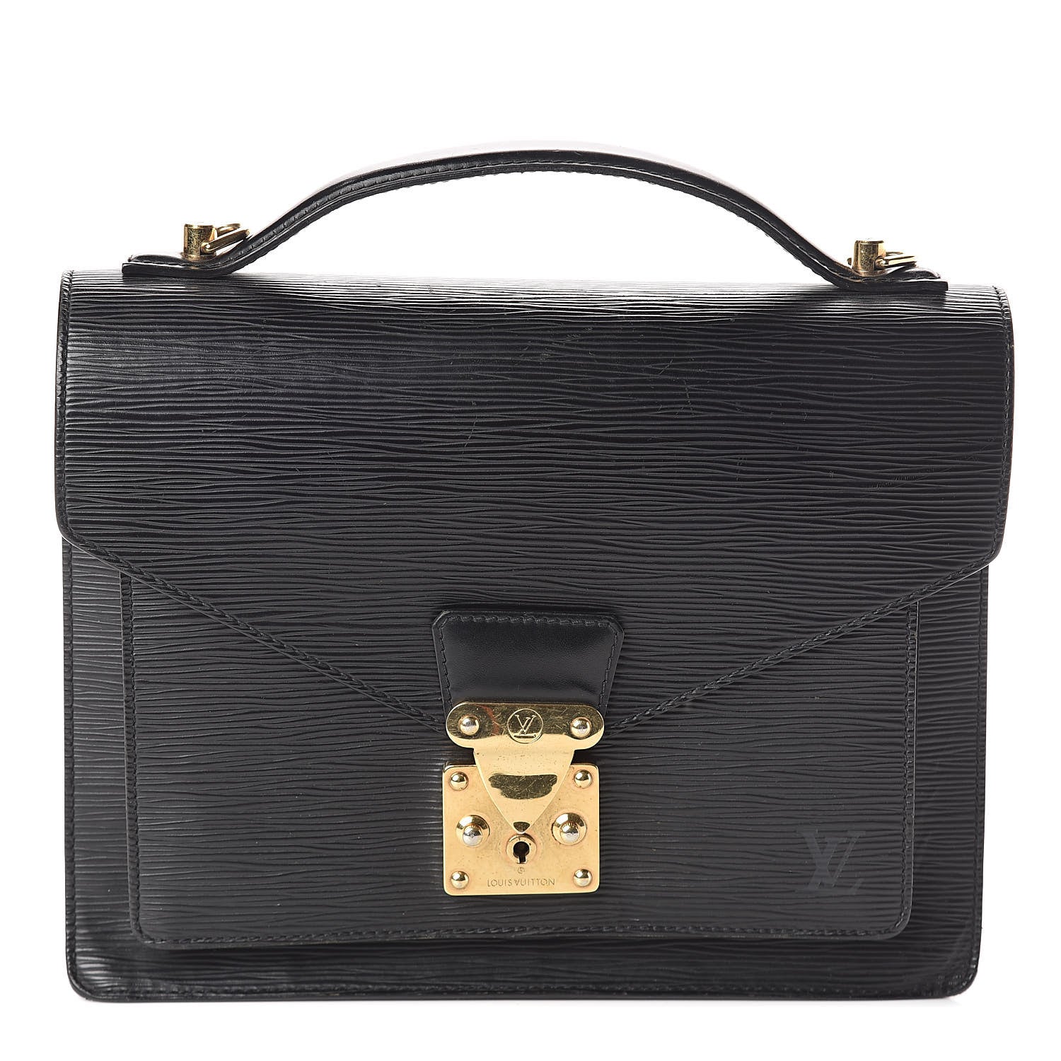 Louis Vuitton Epi Monceau Black 1 of 10