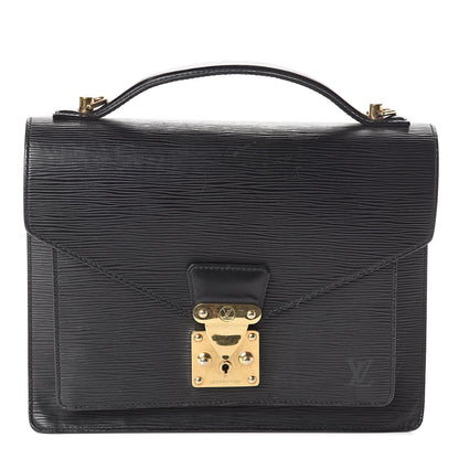 Louis Vuitton Epi Monceau Black 1 of 10