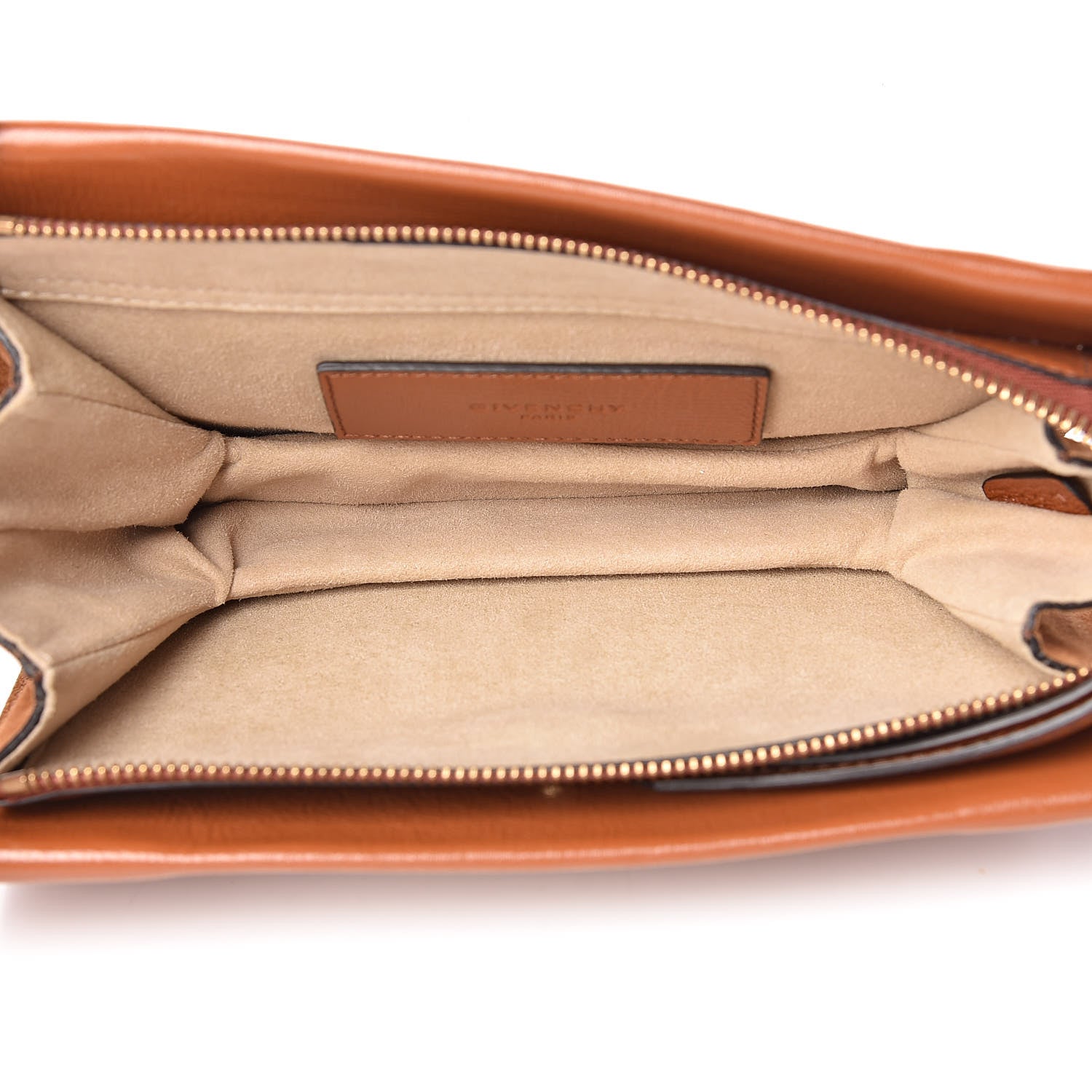 Givenchy Goatskin Suede Cross 3 Crossbody Bag Chestnut 5 of 10