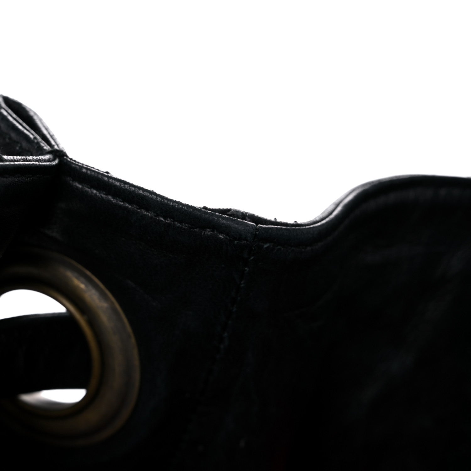 Christian Dior Lambskin Cannage Flap Shoulder Bag Black 20 of 29