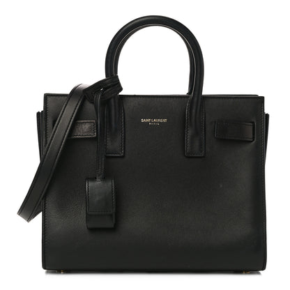 Saint Laurent Calfskin Nano Sac de Jour Black 1 of 12