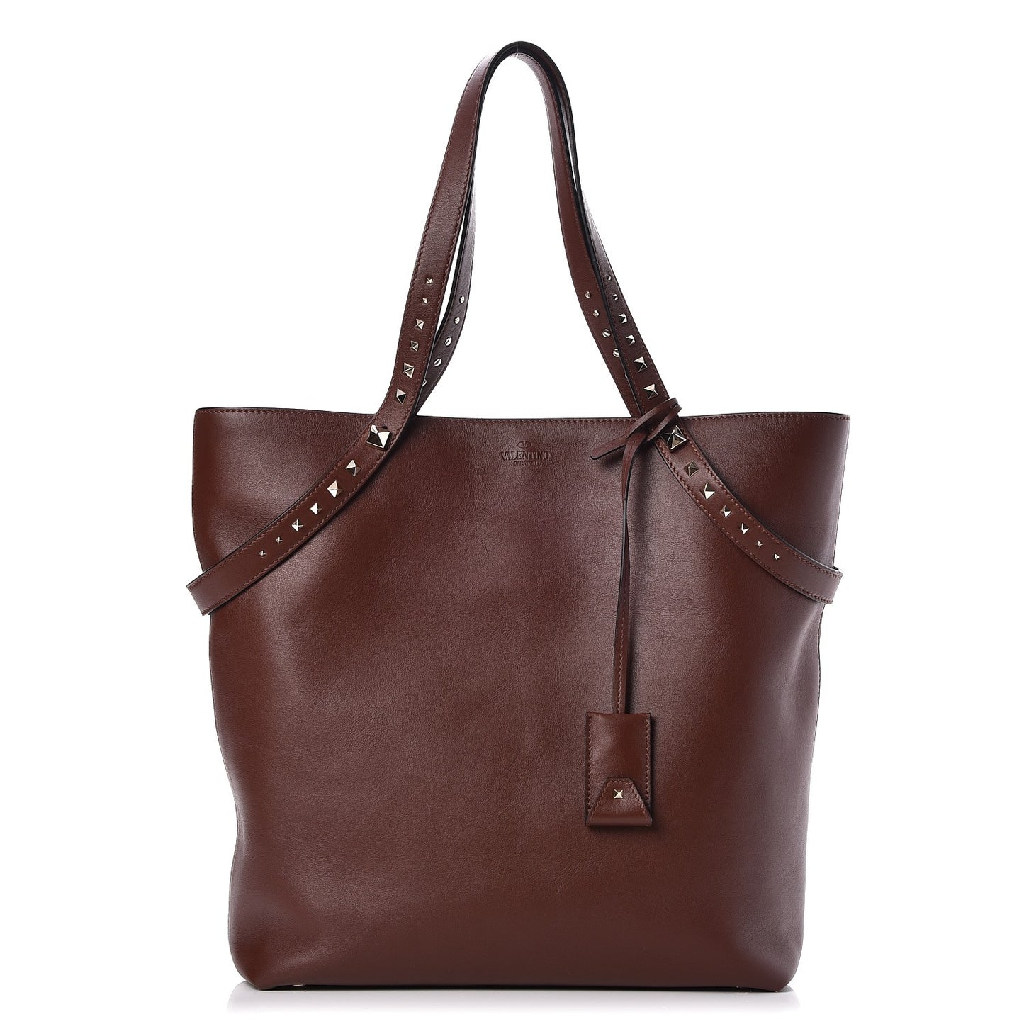 Vitello Lovestud Tote Light Brown