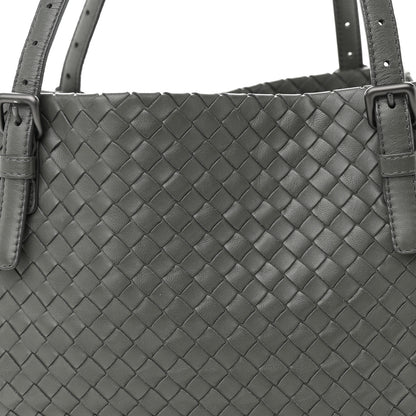 Bottega Veneta Nappa Intrecciato Medium Seamless Tote Grey 7 of 12