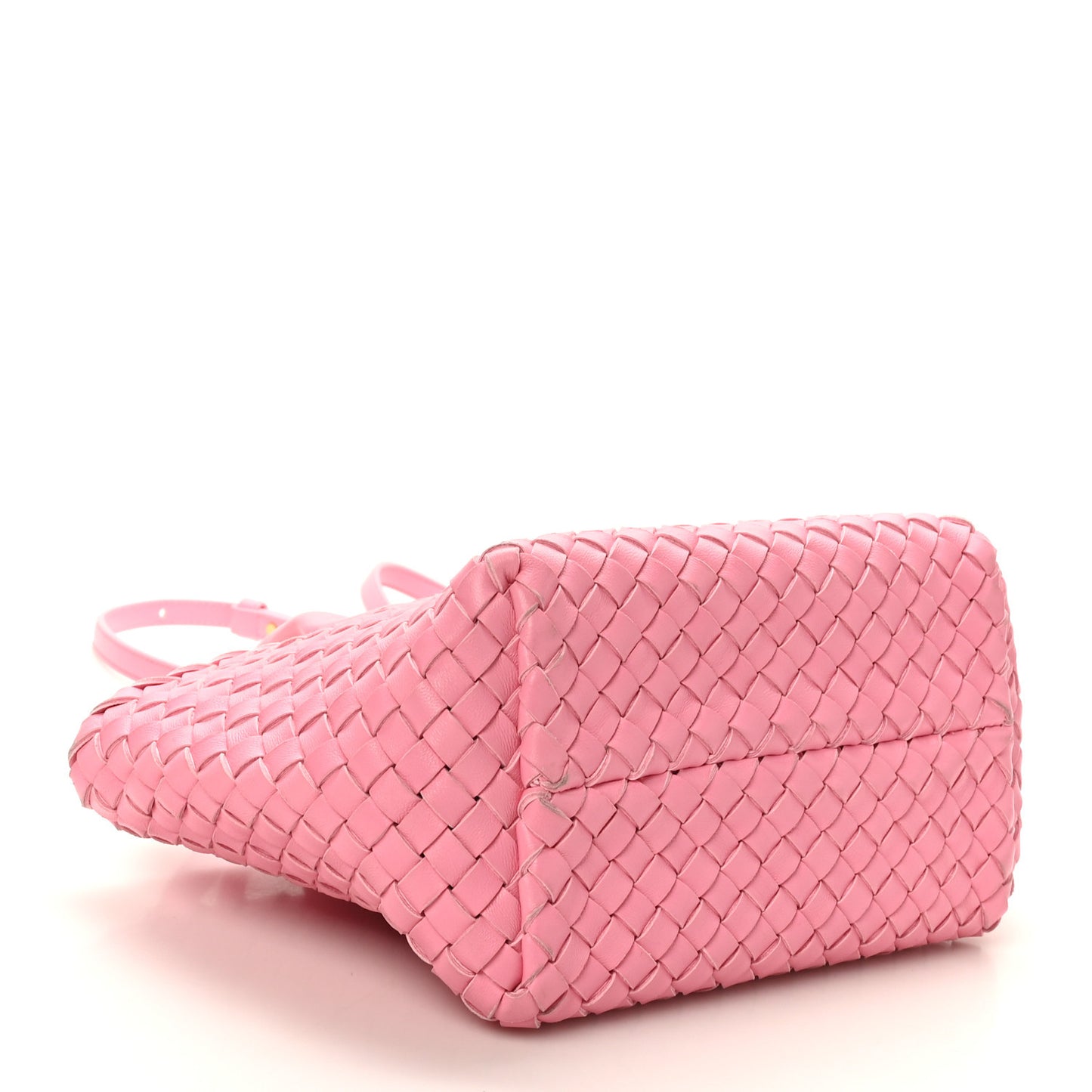 Nappa Intrecciato Mini Cabat Ribbon