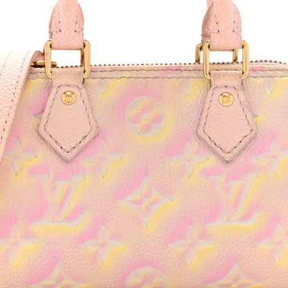 Louis Vuitton Empreinte Monogram Summer Stardust Nano Speedy Pink 7 of 9