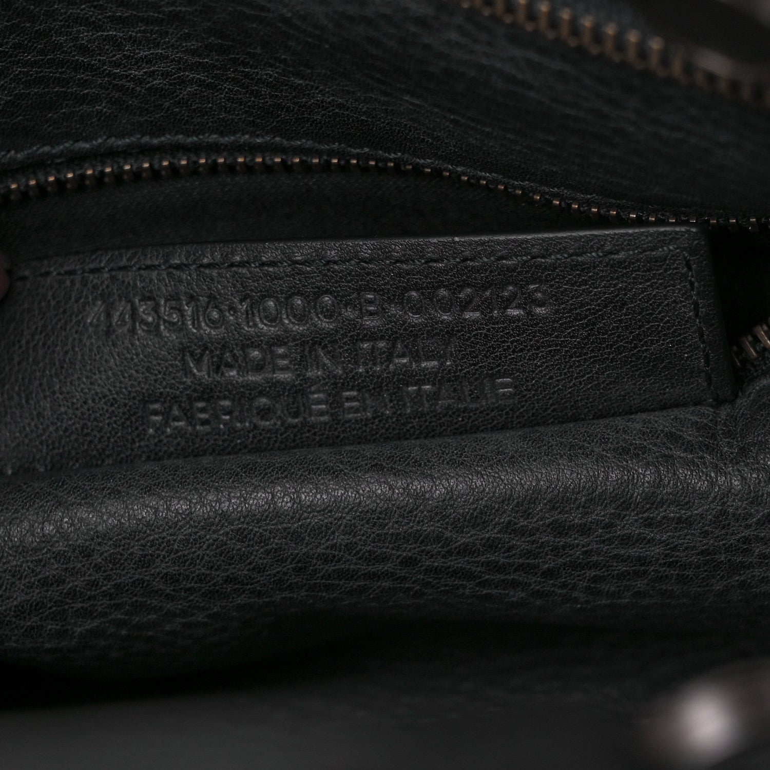 Balenciaga Veau Soyeux Perforated Blackout Hardware S City Black 6 of 8