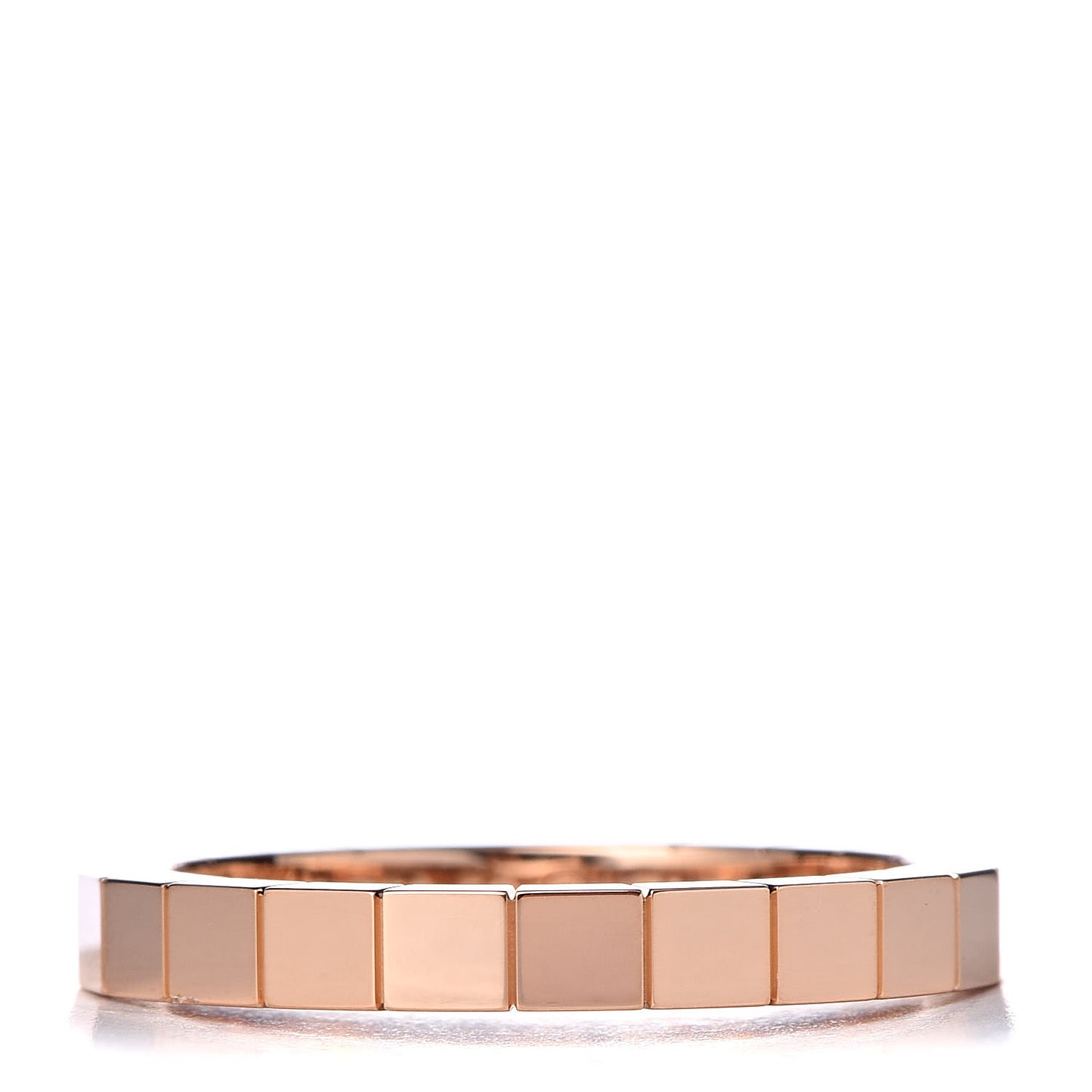 18K Pink Gold 3mm Lanieres Ring 59 8.75