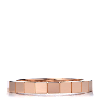 Cartier 18K Pink Gold 3mm Lanieres Ring 59 8.75 3 of 4