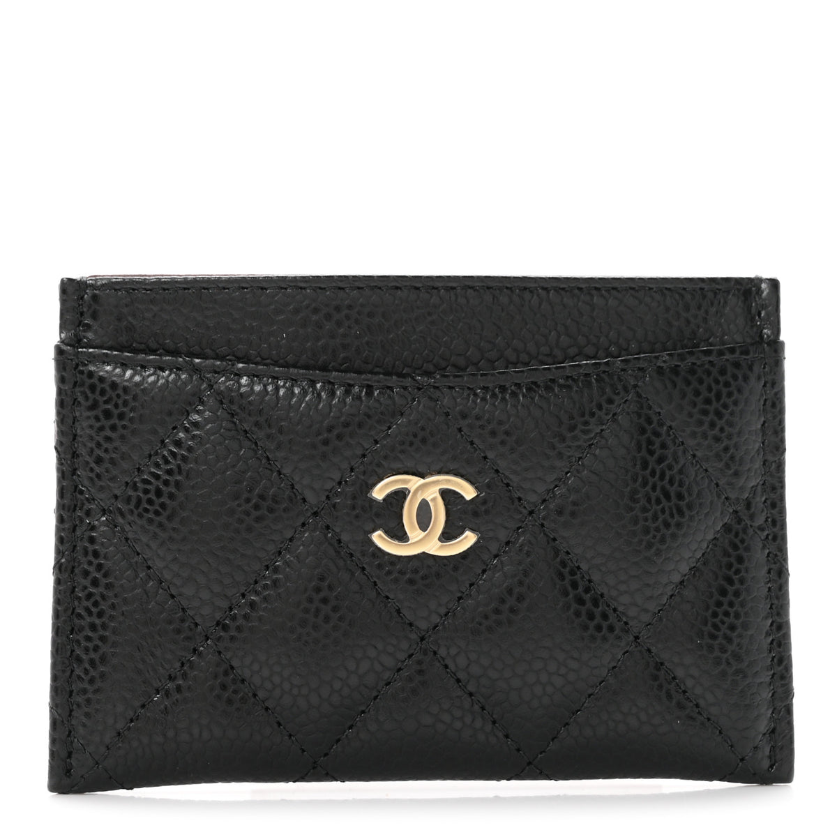 Chanel Caviar Quilted Card Holder Black 1 of 9