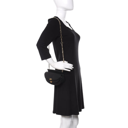 Chloe Calfskin Nano Georgia Crossbody Bag Black 2 of 10