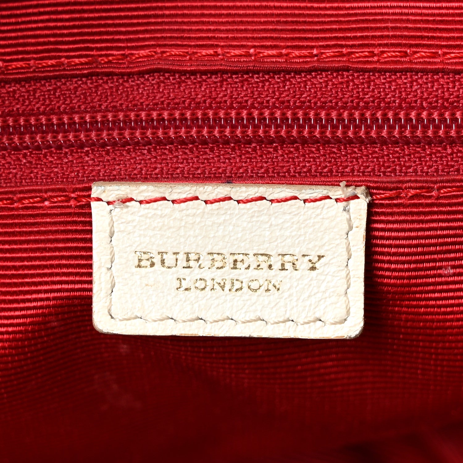 Burberry House Check Hobo White 6 of 10