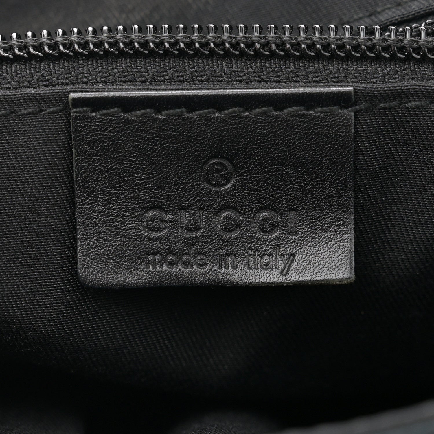 Gucci Monogram Small Double Buckle Flap Messenger Bag Black 6 of 12