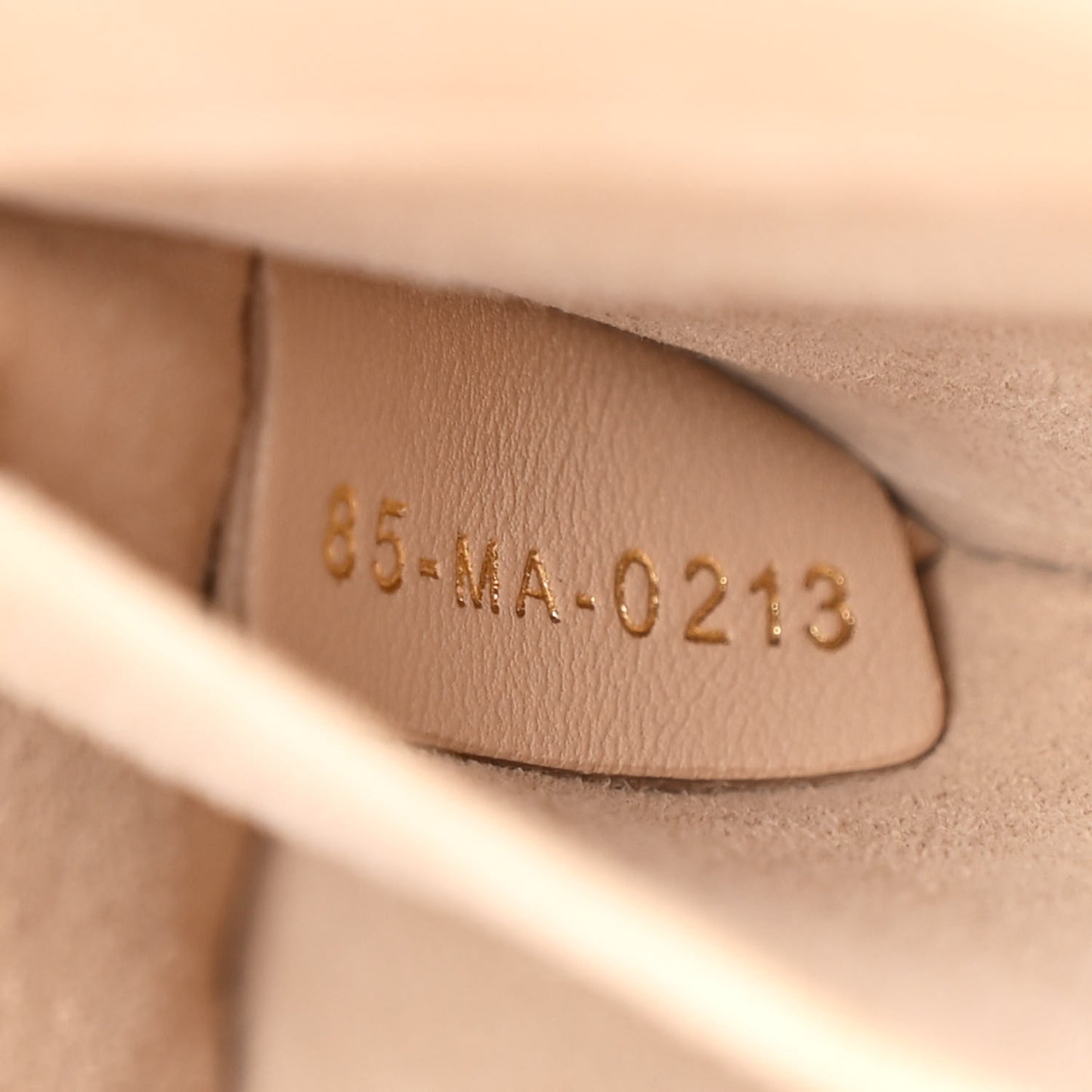 Lambskin Cannage Medium Lady D-Joy Beige Aesthetic