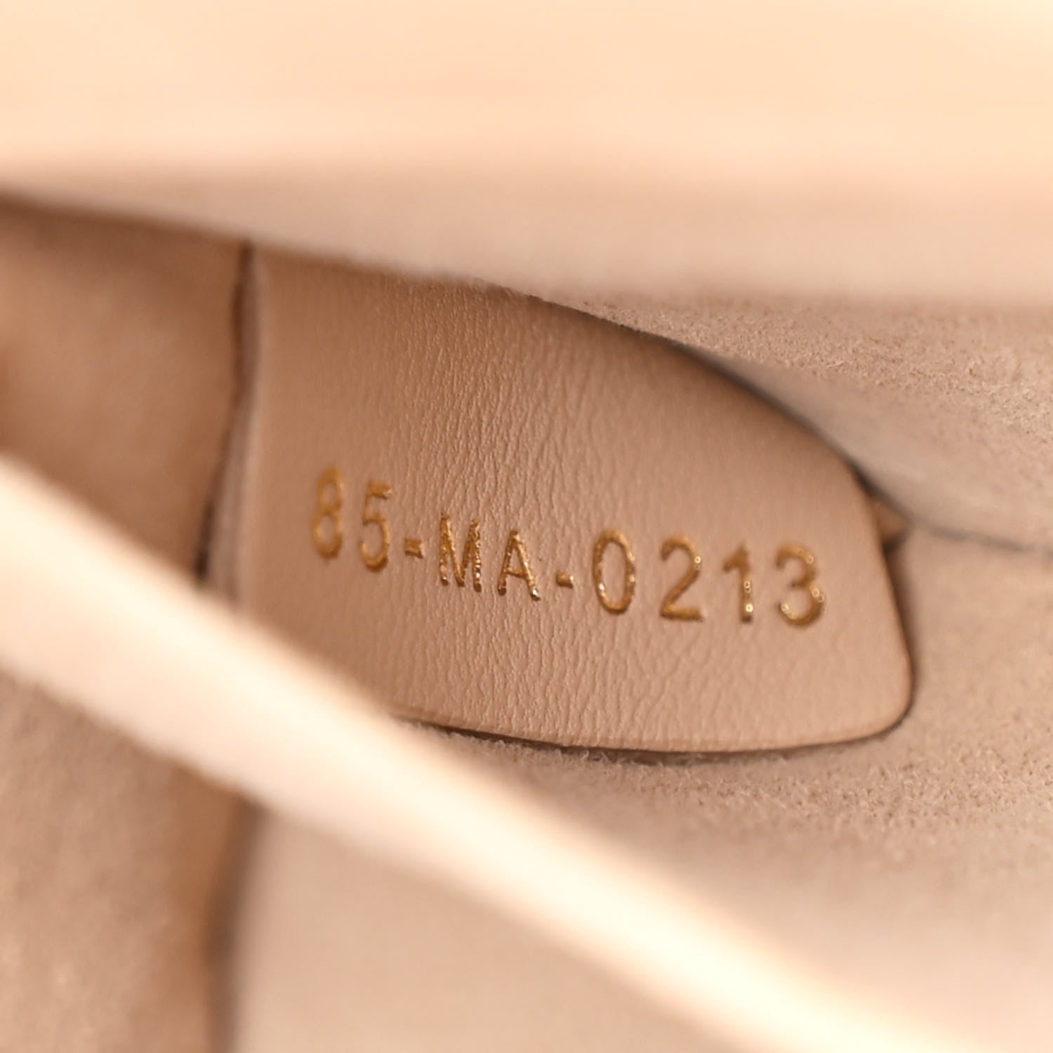 Christian Dior Lambskin Cannage Medium Lady D-Joy Beige Aesthetic 7 of 15