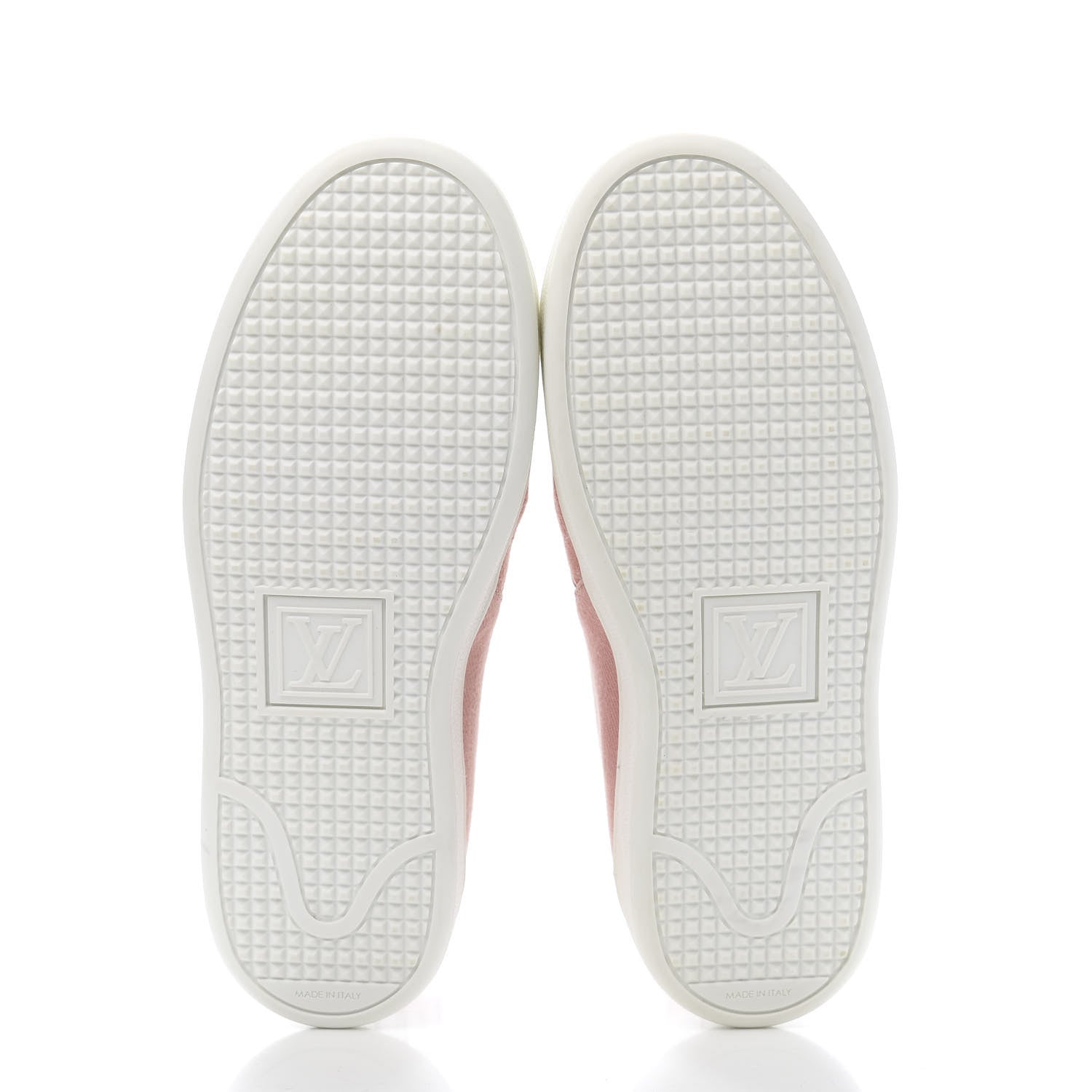 Louis Vuitton Monogram Denim Trocadero Slip On Sneakers 35 Pink 6 of 10