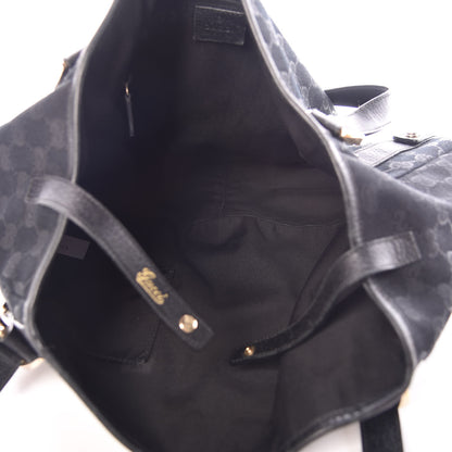 Gucci Monogram Medium Abbey Shoulder Bag Black 5 of 19