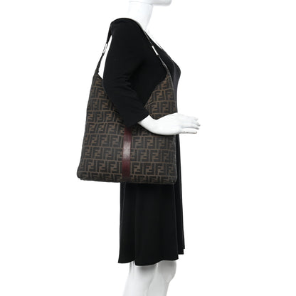 Fendi Zucca Hobo Tobacco 2 of 25